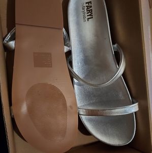 Women's silver sandals